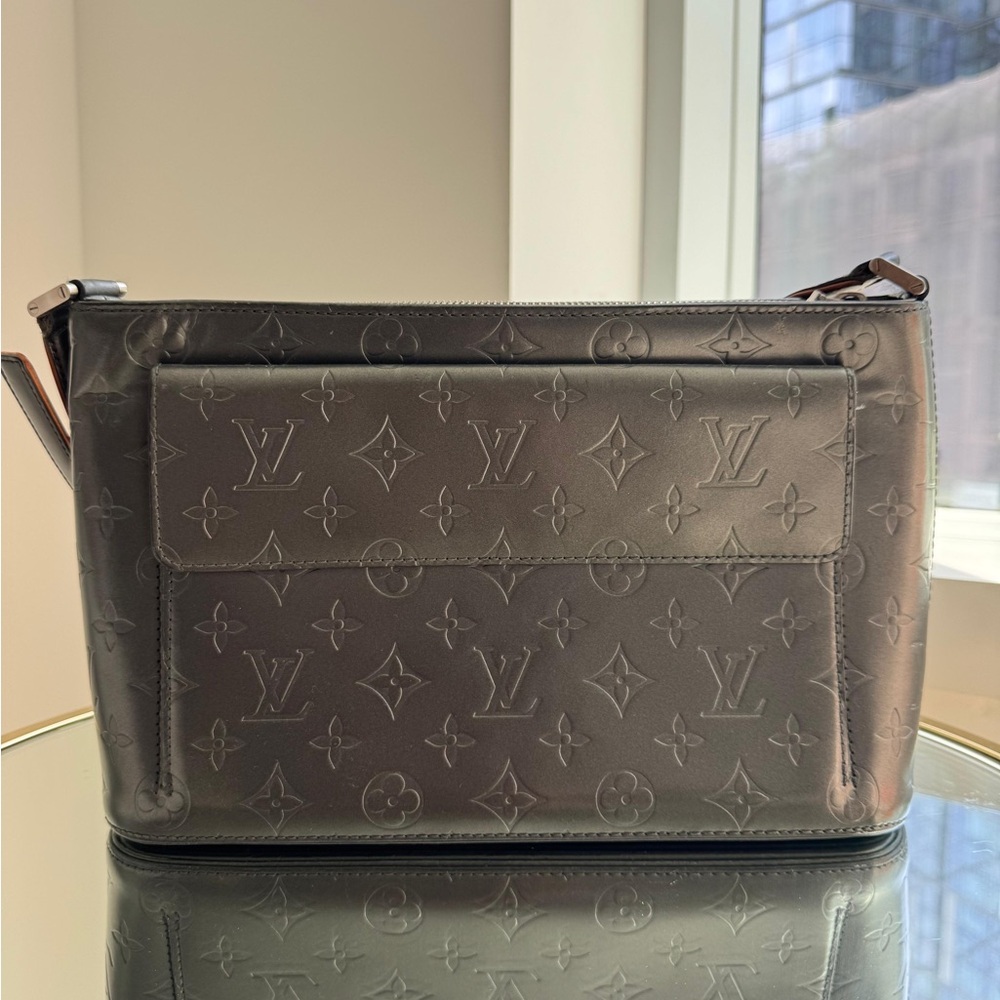 Louis Vuitton Black Allston Monogram Bag